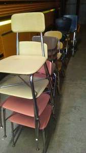 lot 501 image: Variety Chrome Based Chairs (17)