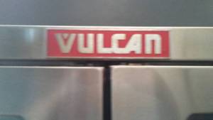 lot 534 image: Vulcan 4 Door Commercial Gas Oven.