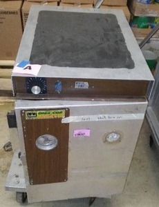 lot 340 image: Cres-cor Food Warmer on Cart