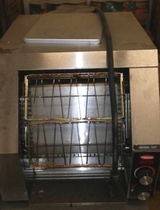 lot 344 image: Commercial Toaster  Hatco.
