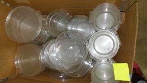 lot 366 image: Plastic Measure Food Prep Storage Containers.