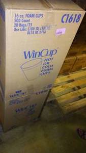 lot 372 image: 16 oz. Hot Cold Cups (2 cases)