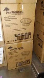 lot 389 image: 16 oz. Hinged Containers (2 Cases)
