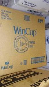 lot 400 image: 8 oz. Vented Lids (5 Cases)