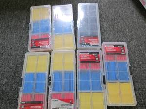 7 packages of heat shrink tubing ...