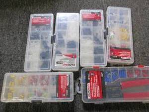 lot of connectors and clamp kits ...