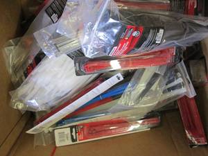 box of zip ties ...