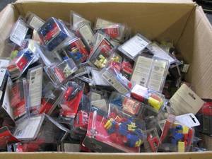 box of wire connectors ...