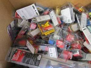 box of a mixture of , toggle switch...