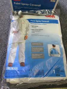 case of 6 3m paint spray coveralls ...