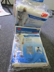 case of 6 3m paint spray coveralls ...