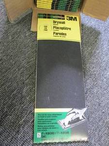 1 case of 20 drywall sheets of sand...
