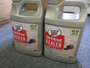 2 gallons of scotchgard tile and gr...