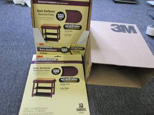 1 case of 5 packages of 3m sandblas...