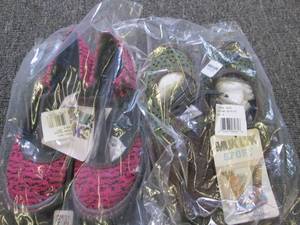 2 pairs of muk luk sports womens sh...