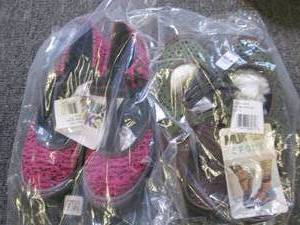 2 pairs of muk luk sports womens sh...