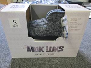 muk luks mens slipper small 8-9...