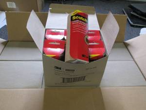 case of 6 packages of 3m scotch cov...