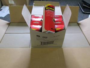 case of 6 packages of 3m scotch cov...