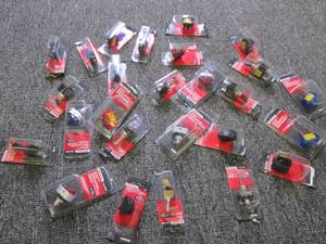 25 various toggle switches...