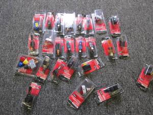 25 various toggle switches...