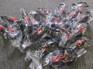 25 dark 3m safety glasses black and...