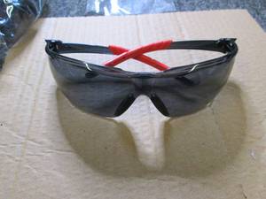 25 dark 3m safety glasses black and...