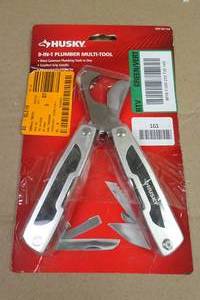 lot 161 image: Husky 9-In-1 Plumber Multi-Tool