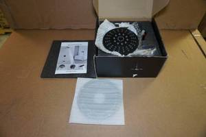 lot 20 image: BathShower Set -Matte Black