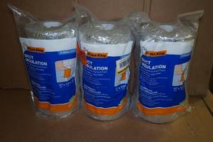 lot 63 image: Frost King Duct Insulation with Self Adhesive Foil and Foam