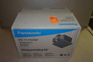 lot 130 image: Panasonic Whisper Ceiling DC Ventilation Fan