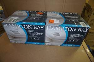 lot 149 image: Hampton Bay Ultra Quiet Ventilation Fans -White