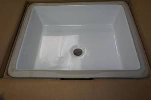 lot 151 image: Miseno 19-78 Undermount Lavatory Sink