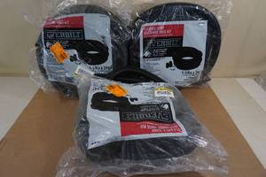 lot 196 image: 3 Everbilt Flexible Sump Discharge Hose Kits