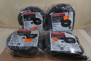 lot 197 image: 4 Everbilt Flexible Sump Discharge Hose Kits