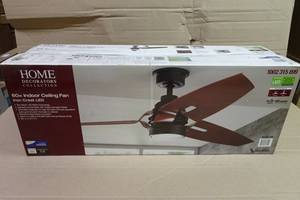 lot 101 image: Home Decorators Collection 60 Indoor Ceiling Fan -Espresso Bronze