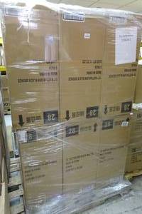 lot 162 image: 12 Cases of 13 Rattan Urn Black Bronze Planters -72 Planters Total