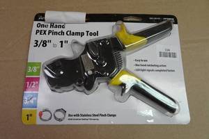 lot 116 image: Apollo One Hand PEX Pinch Clamp Tool