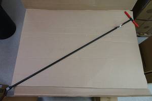 lot 180 image: Solid Steel Water Meter Valve Key with Grips - 60 Long