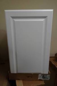 lot 71 image: Hampton Bay 18 Wall Cabinet -White
