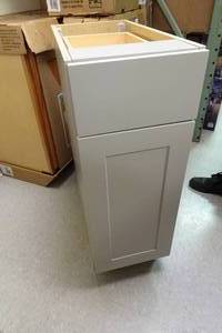 lot 72 image: Cambridge Base Kitchen Cabinet -Gray