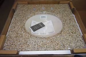 lot 90 image: Home Decorators Collection Granite Vanity Top