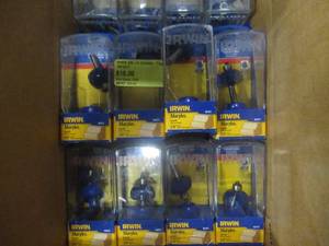 Box (11 x 7 x 5) of BRAND NEW ROUTER BITS (See Photos)
