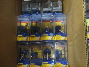 Box (11 x 7 x 5) of BRAND NEW ROUTER BITS (See Photos)