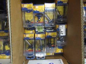 Box (11 x 7 x 5) of BRAND NEW ROUTER BITS (See Photos)