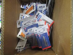 Box (11 x 7 x 5) of BRAND NEW DRILL BITS (See Photos)