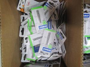 Box (11 x 7 x 5) of BRAND NEW DRILL BITS (See Photos)