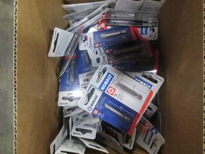 Box (11 x 7 x 5) of BRAND NEW DRILL BITS (See Photos)