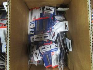 Box (11 x 7 x 5) of BRAND NEW DRILL BITS (See Photos)