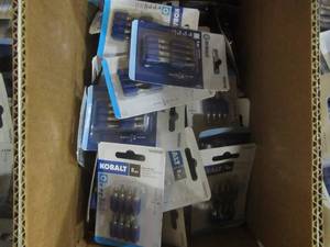 Box (11 x 7 x 5) of BRAND NEW DRILL BITS (See Photos)
